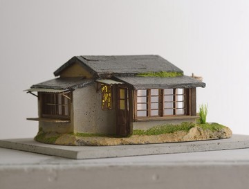 水泥老屋創作--庭院老厝II