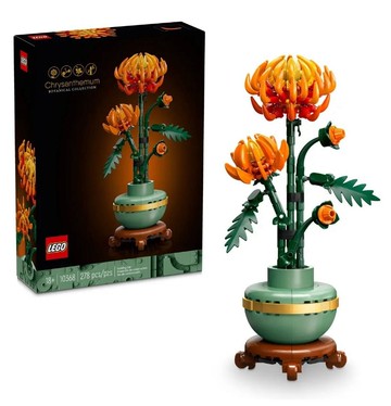 【LEGO 樂高】磚星球〡 10368 花藝系列 菊花 Chrysanthemum