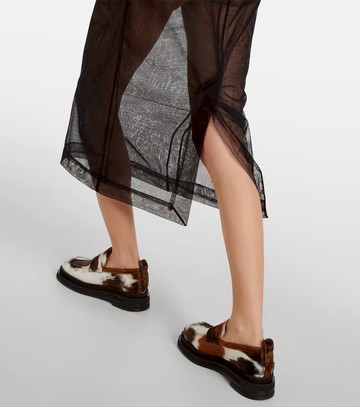 Simone Rocha Sheer tulle pencil skirt