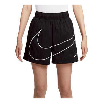 (WMNS) Nike Sportswear Essential Woven Shorts Asia Sizing 'Black'