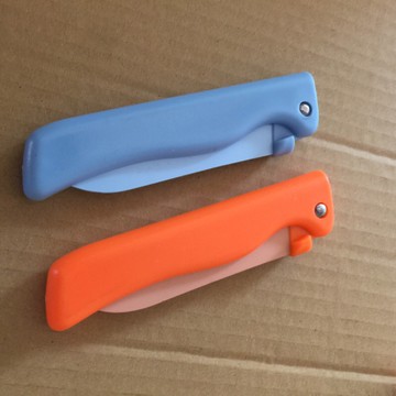 ［沐沐屋］折疊水果刀/仿瓷折疊水果刀
