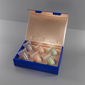 【送禮首選】預購金磚費南雪精緻藍金禮盒 綜合禮盒 巧克力