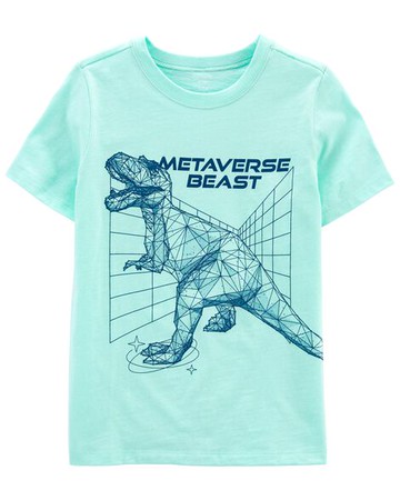 Kid Dinosaur Jersey Tee