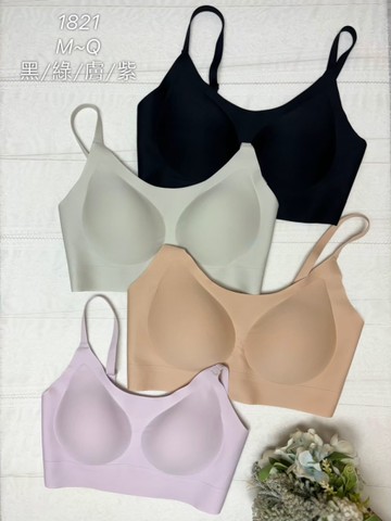 內衣頻道 1821一體式交叉線條背心