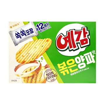 ORION 好麗友 預感香烤洋芋片 非油炸 洋蔥口味  204g  1盒