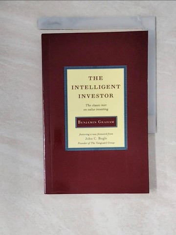 【書寶二手書T6／投資_XWY】Intelligent Investor: The Classic Text on Value Investing_Graham, Benjamin