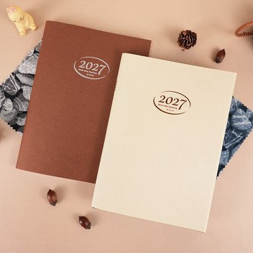 Chuyu 2027年A5/25K直式週誌+甘特圖內頁//週計劃/補充內頁