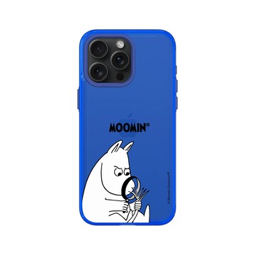iPhone 15 Pro Max Clear 激光藍 - Moomin - 頭髮分岔了嗎？