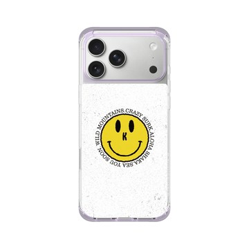 iPhone 17 Pro Max ClearX (MagSafe 兼容) 夢透紫 - KID - 黃色笑臉