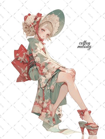 原創貼紙 no.7725 人物貼紙 原創貼紙 人物貼紙 女孩貼紙 原創人物貼紙