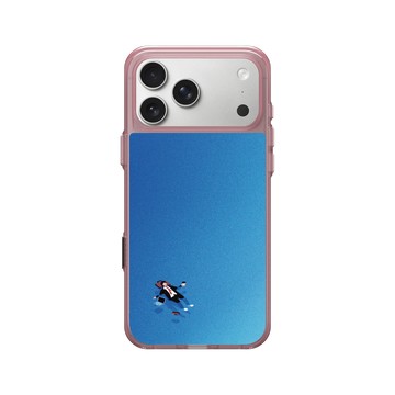 iPhone 17 Pro Max Clear (相機按鈕) 晶醺玫 - Ocean Collection: Let's Sea 海洋系列：一路向海 - 浪它去吧