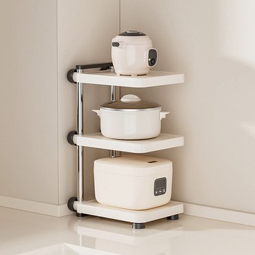 三層鍋具收納架/置物架 單一規格