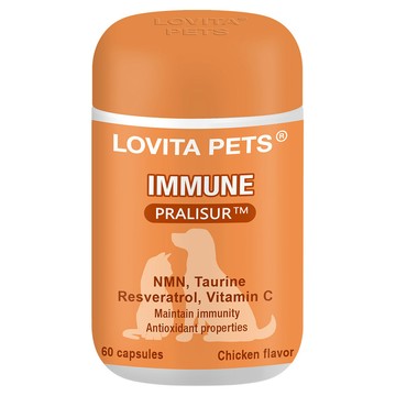 LOVITA 寵物熟齡守護膠囊(60顆)