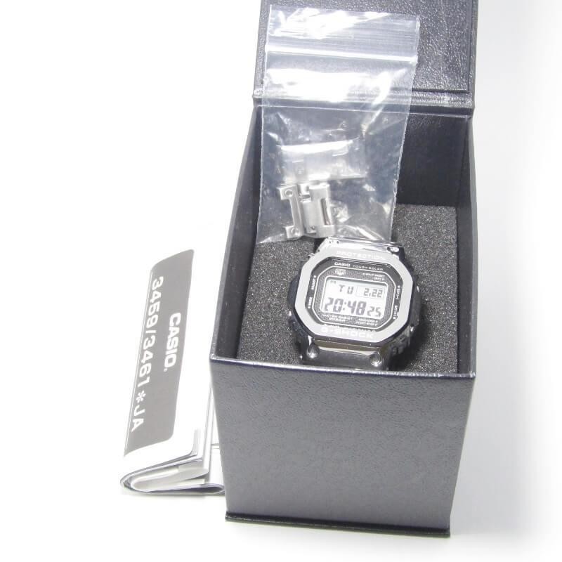 良品 CASIO G-SHOCK Gショック GMW-B5000D-1JF フルメタル FULL METAL ...