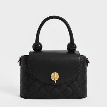 菱格箱型手提包