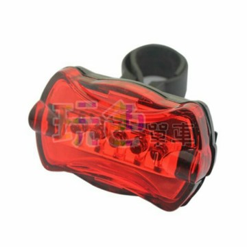 【車尾燈 蝴蝶型】 5 LED 電池款 蝴蝶形 警示燈 後燈 尾燈【HDWD】