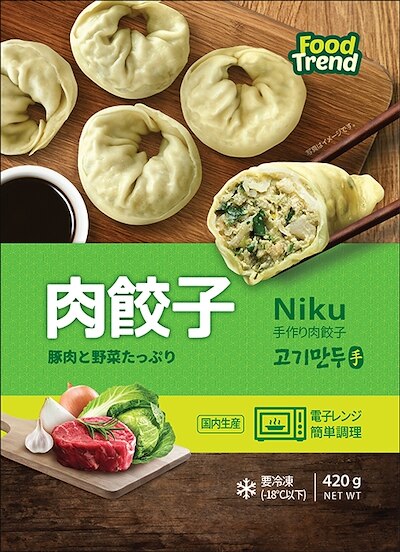 餃子肉韓国食材M＆N 肉餃子420g　ｘ　2個　 　クール便対象商品 クール便代（選択しない場合は常温便発送 クール便代は１回だけ選択してください)