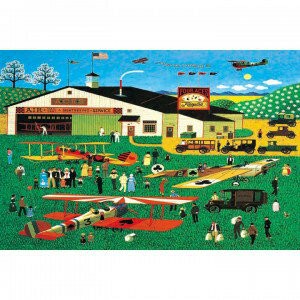 HM1000-213 滑翔翼聚會 SAILPLANE GATHERING 1000片夜光拼圖