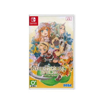 Nintendo NS Switch《符文工廠 3 豪華版 Rune Factory 3 Special》中文亞版 台灣公司貨