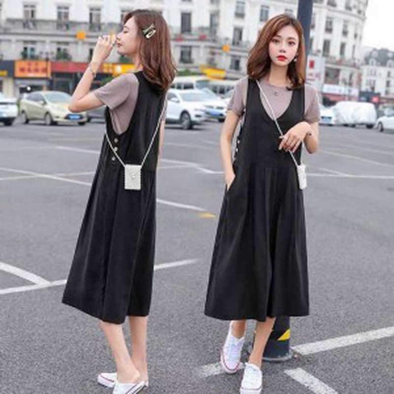 大人気 可愛い 秋 冬 春 原宿系 ゆめかわいい シャツ キャミソールワンピース 2点セットa467 通販 Lineポイント最大1 0 Get Lineショッピング