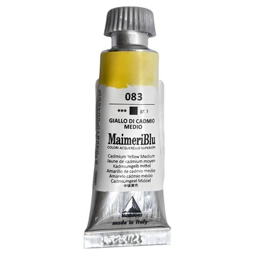 MaIMeRI 美利 管狀水彩 中調鉻黃  12ml  1色