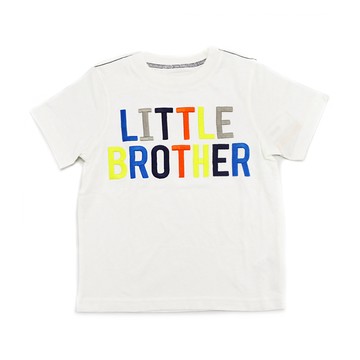 美國 Carter's - 英文字母刺繡短袖上衣 (3 T)