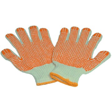 工作必備【史代新文具】STAT 18兩 點膠 工作手套/棉膠手套 (1包12雙)