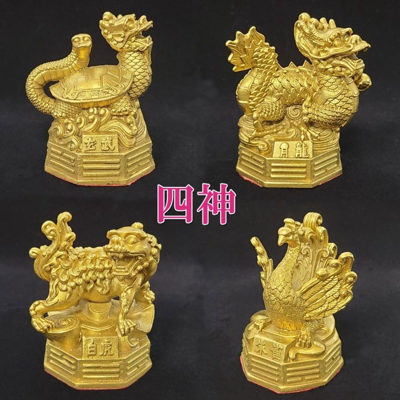 5Cgo 542742811362 紫砂茶寵中國四神獸靈獸青龍白虎朱雀玄武招財