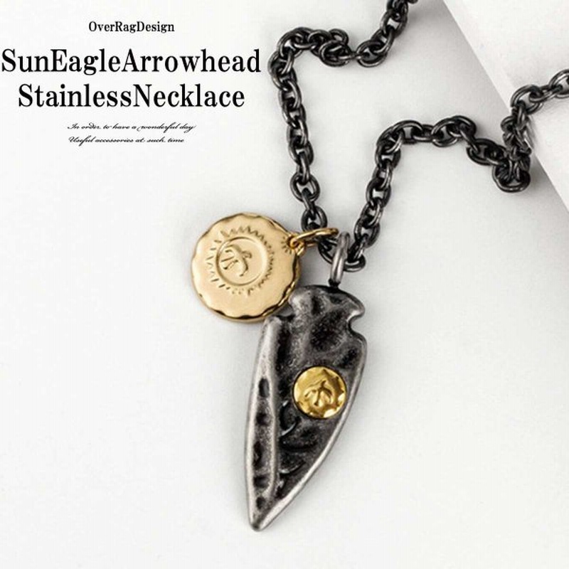ネックレス メンズ メンズネックレス メンズアクセサリー サンイーグルアローヘッドネックレス お兄系 ネックレス メンズ カジュアル イーグル 18aw 通販 Lineポイント最大0 5 Get Lineショッピング