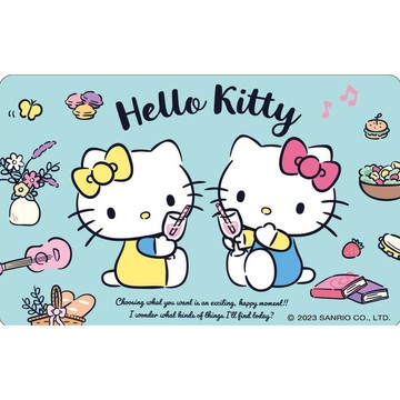 【悠遊卡 EasyCard】HELLO KITTY SuperCard悠遊卡-Cheers