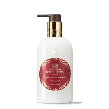 【短效】 Merry Berries & Mimosa_XMAS 23_Body Lotion_300ml_耶誕紅莓&含羞草護膚乳液（效期:202512）