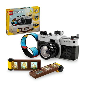 LEGO 樂高 31147 創意百變三合一系列 復古照相機 Retro Camera 積木玩具  混合色  1盒