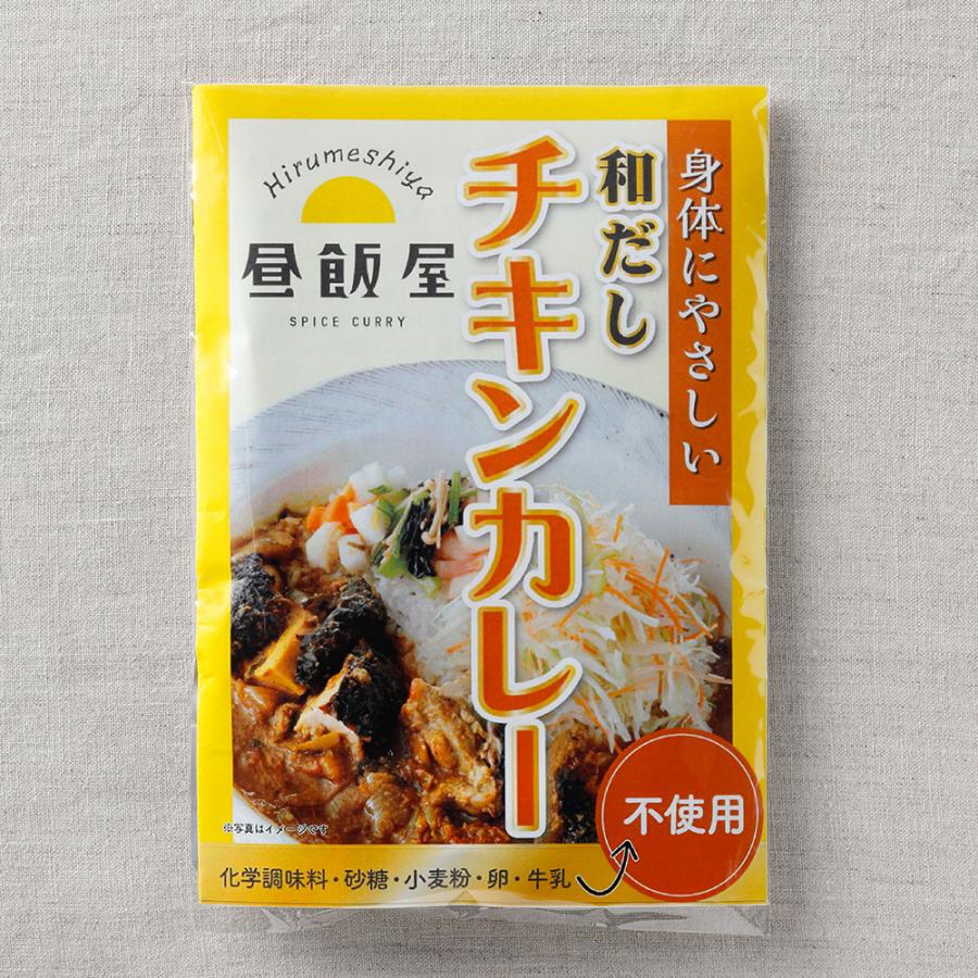 [2袋セット]昼飯屋 身体にやさしい 和だしチキンカレー 220g 送料無料