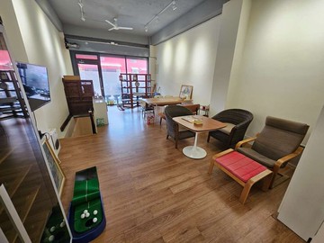 科博店面｜前有賺錢店面、後有療癒後院、下有後勤倉庫｜台中市北區梅亭街