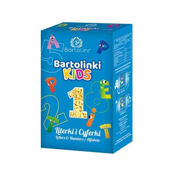 Bartolini字母數字造型寶寶義大利麵250g