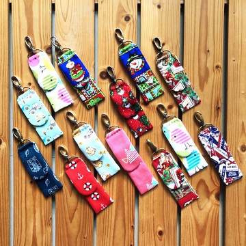 唇膏袋/印鑑袋吊飾