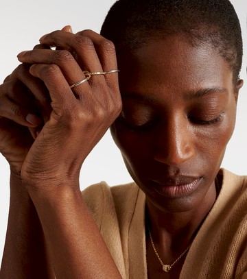 Spinelli Kilcollin Sonja SG 18kt gold and sterling silver ring with diamonds