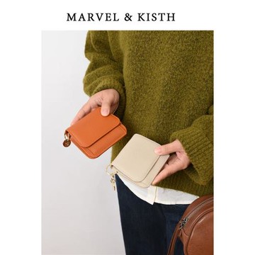 真皮小錢包女士2025新款小眾設計卡包錢夾一體包小巧證件零錢小包