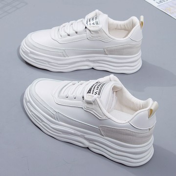老爹鞋女新款春季休閑運動爆款網紅單鞋夏百搭小白女鞋ins潮