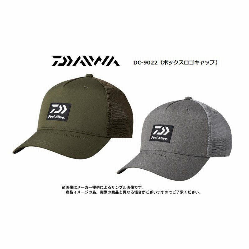 ダイワ '22 ボックスロゴキャップ (フィッシング帽子・通気性