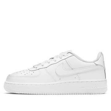 NIKE AIR FORCE 1 LE GS 女鞋 大童 運動鞋 休閒鞋 AF1 皮革 經典白色-DH2920111