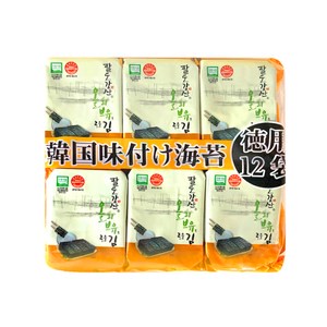 orionjako韓國麻油風味海苔3.5g*12入