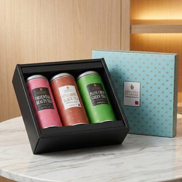 【獨家禮盒】台灣北部自然栽培茶三入禮盒