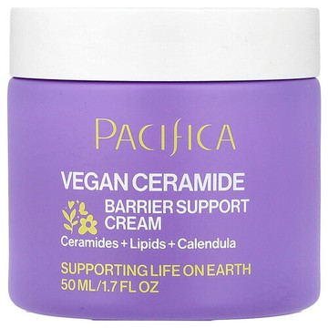 Pacifica, 全素神經酰胺屏障幫助保濕霜，1.7 液量盎司（50 毫升）
