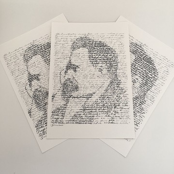 尼采 明信片三入組