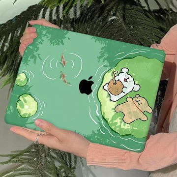 🌟臺灣出貨🌟蘋果pro13Air13.6新款電腦保護殼14寸2025款全包殼透明防水殼MAC ipad 保護殼  平