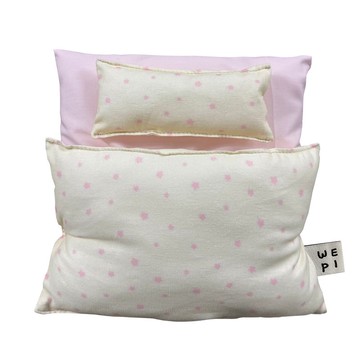 Dream star 娃娃床組 / 手工迷你禮物 縮小版 靠墊 玩耍