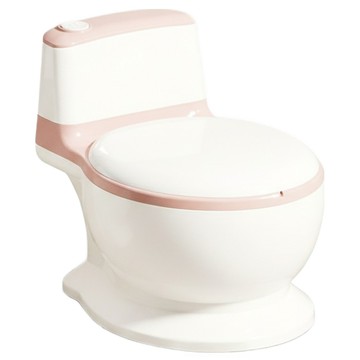 兒童馬桶 有沖水聲  粉色