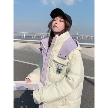 oversize面包服短款加厚棉服棉衣女2025年新款潮秋冬季外套厚棉襖