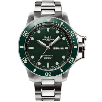 B3_ BALL波爾錶 】DM2218B-S2CJ-GR Engineer Hydrocarbon Original系列 天文台認證機械錶 / 綠面 43mm｜樂天全館特惠中★指定刷卡回饋10%